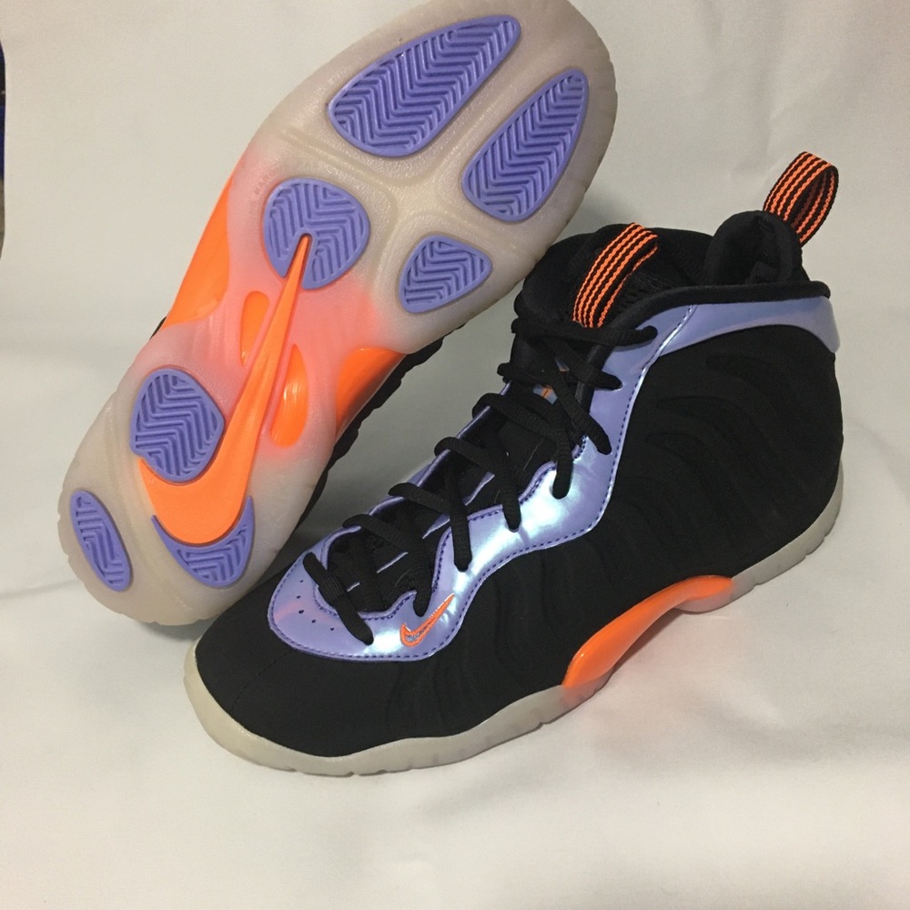Nike Little Posite One Foamposite GS 7Y Black